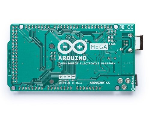 Arduino Mega 2560 обратная сторона платы