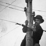 Electrician - old photo