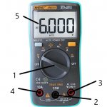 How to measure current with a multimeter - instructions with video