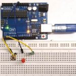 Как начать работу с Arduino Uno: простейшая схема