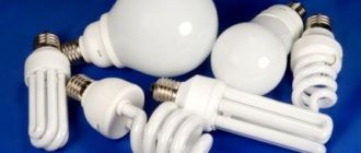 Compact fluorescent lamps