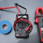 multimeter in car