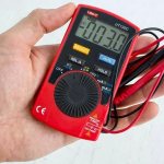 multimeter at work