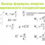 Основные формулы для расчета