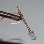 Soldering LED