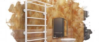 bath heated towel rail