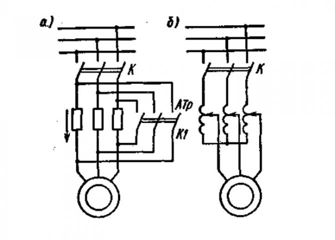 Разнообразные способы пуска асинхронного двигателя