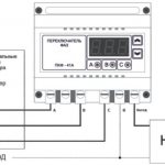 Example of connecting a phase switch