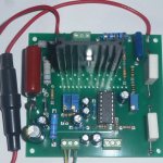 An example of an assembled board