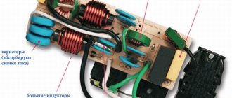 Operating principle of a surge protector