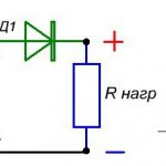 The simplest rectification circuit