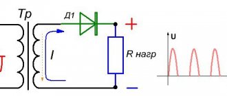 The simplest rectification circuit