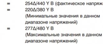 calculation of motor load current