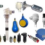 Various types of level sensors