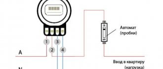 Схема подключения электросчётчика СО-505