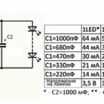 LED lamp circuit