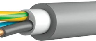 Technical characteristics and scope of NYM power cable