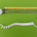 Tubular heating elements for radiators