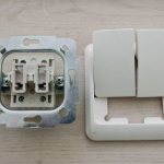 Two-key switch device