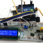 Внешний вид измерителя емкости и индуктивности на Arduino